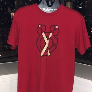 VTG Red Chicago Blackhawks T-shirt